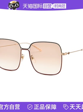 【自营】Gucci/古驰太阳镜倪妮同款墨镜尚简约大气墨镜女款0443S
