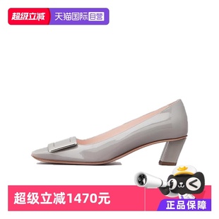 Vivier罗杰维维亚 Roger Belle Vivier 4.5cm 方跟高跟鞋 自营