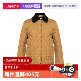 【自营】BURBERRY/博柏利女款黄金甲棉服冬装外套礼物送女友