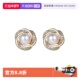 daisy 自营 beauty18K包金珍珠耳钉天然淡水珍珠耳环女纯银针