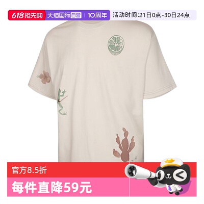 【自营】NIKE耐克男短袖图案印花透气圆领休闲运动T恤II3730-030