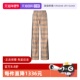 自营 拖地裤 博柏利 BURBERRY 女士休闲裤 Vintage格纹 80405971