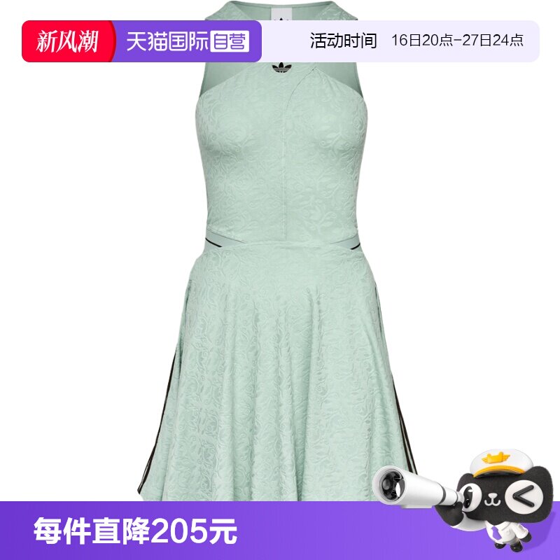 【自营】adidas阿迪达斯三叶草女子运动休闲吊带连衣裙KX6900