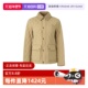 自营 BURBERRY 博柏利女士绗缝翻领薄款 棉服外套上衣 8097996
