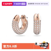 大圈耳环中性工业风高级感 施华洛世奇Dextera 自营 Swarovski