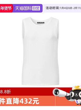 【自营】Acne Studios春夏男女同款基础款修身无袖吊带背心上衣