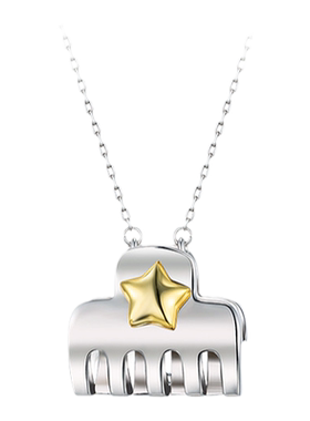 GlamEver发夹项链小巧简约时尚