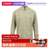 自营 BURBERRY 博柏利男士 战马徽标纯色宽松休闲牛津长袖 衬衫