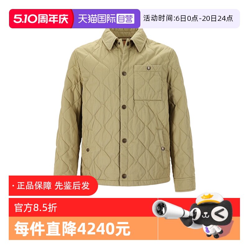 【自营】BURBERRY/博柏利男士绗缝棉服夹克外套上衣 8110180