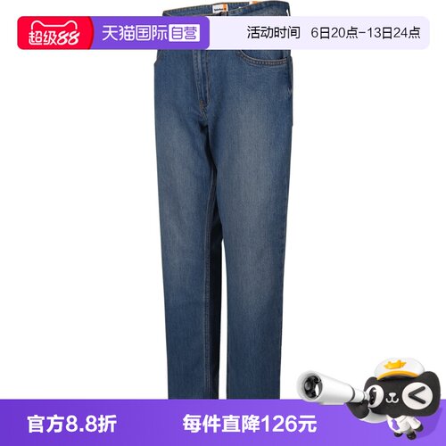 【自营】TIMBERLAND添柏岚Denim Slim男子运动休闲长裤A6GKK-BQ8