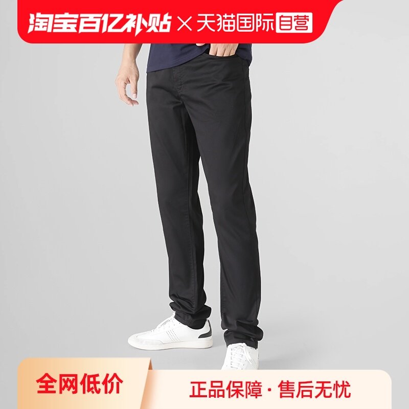 【自营】Armani Exchange阿玛尼 男士紧身休闲裤长裤,男装,休闲裤,淘宝优惠券,粉丝福利购,淘宝优惠卷