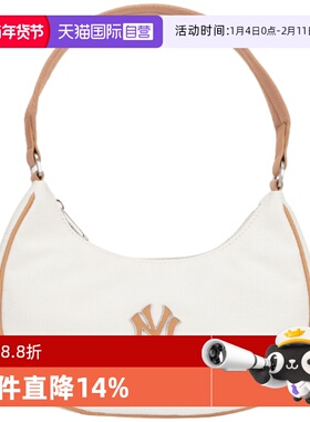 【自营】MLB男女包新款情侣时尚休闲挎包老花系列手拎包3ABQS014N