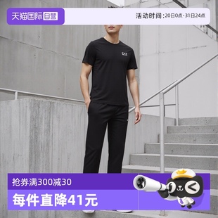 百搭T恤 新款 自营 EMPORIO ARMANI 短袖 夏季 阿玛尼男装 EA7男士
