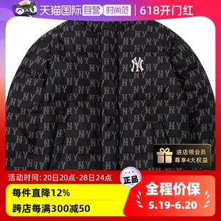 MLB羽绒服男女装 新款 自营 外套复古保暖休闲服老花羽绒夹克潮