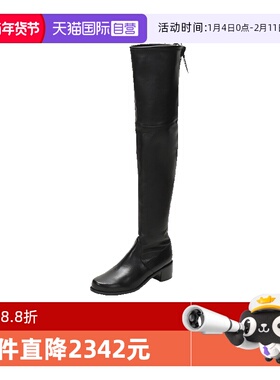 【自营】SW 女士皮革过膝靴长筒靴 MIDLAND商场长靴