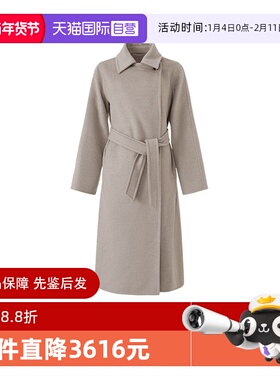 【自营】麦丝玛拉 Max Mara 女士山羊绒长款大衣外套 MANUELA1