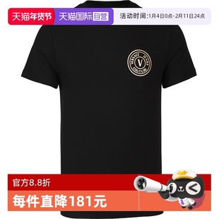 【自营】保税仓Versace/范思哲男士休闲短袖新款时尚百搭圆领T恤
