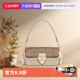 COACH 自营 蔻驰女士法棍包Morgan翻盖搭扣单肩斜挎手提腋下包