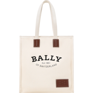 bally直营巴利米色时尚风手提包