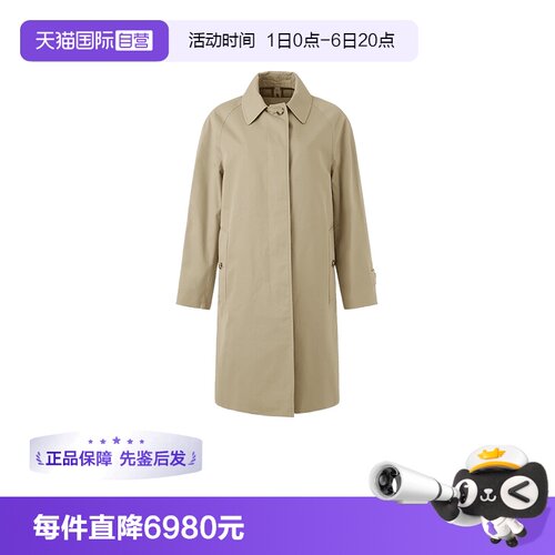 博柏利BURBERRY女士中长款风衣