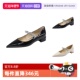 自营 FLAT Jimmy 单鞋 PUMP Choo女士漆皮尖头平底鞋 BING PAT