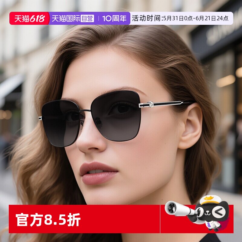 【自营】FERRAGAMO/菲拉格慕时尚简约男女同款太阳眼镜SF320SLBK
