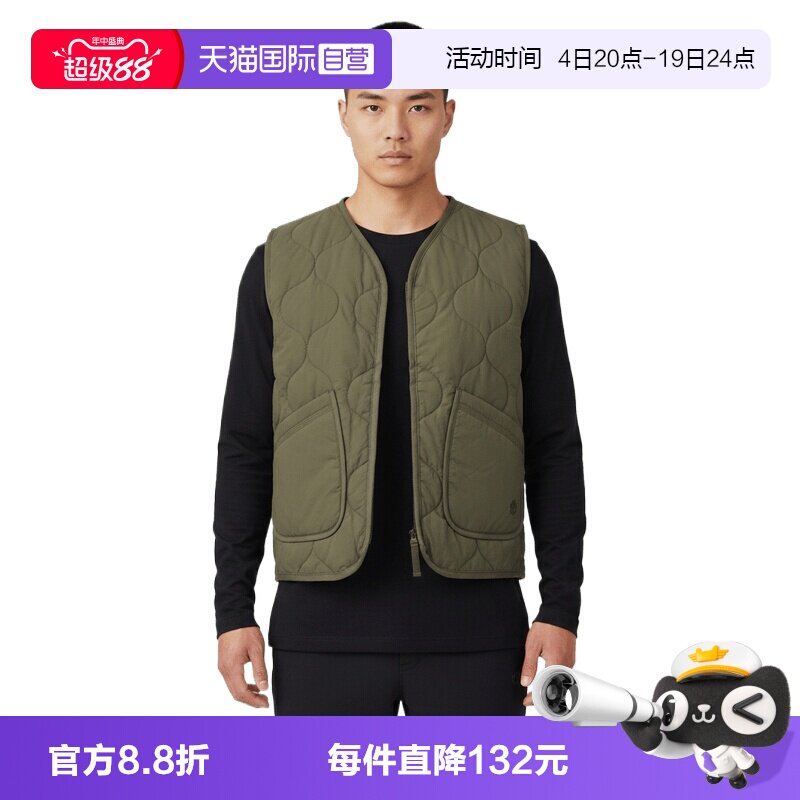 【自营】Timberland添柏岚男女运动休闲棉马甲A5SHY-A58