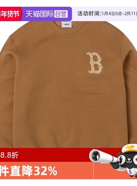 【自营】MLB圆领卫衣男装女装新款情侣运动服休闲套头衫3AMTM0946