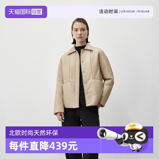 Polo 商场同款 领双贴袋轻柔保暖短款 Marc 衬衫 棉服 自营