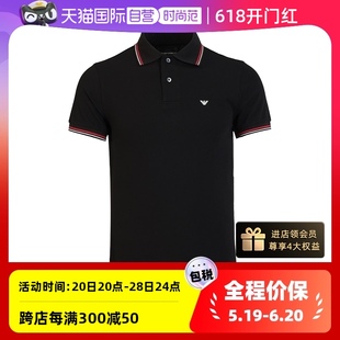 阿玛尼男休闲短袖 T恤男装 商务POLO衫 EMPORIO ARMANI 自营 夏季