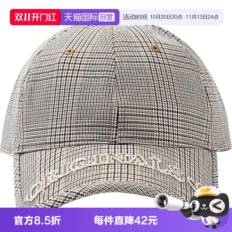 【自营】adidas阿迪达斯三叶草男女帽子休闲运动鸭舌帽KW1277