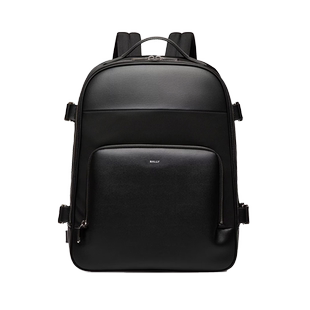 【自营】Bally/巴利时尚新款男士牛皮功能性休闲双肩背包6308756