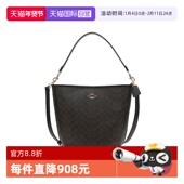 COACH 自营 蔻驰女士PVC配皮单肩斜挎手提包CT802