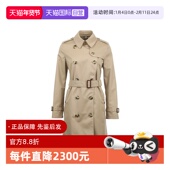 型双排扣翻领中长风衣 博柏利女士SS26肯辛顿版 自营 BURBERRY