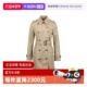 型双排扣翻领中长风衣 博柏利女士SS26肯辛顿版 自营 BURBERRY