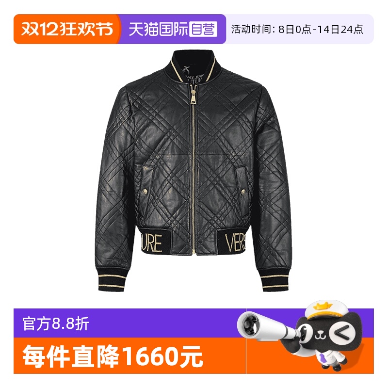 VJC范思哲飞行夹克皮衣上衣