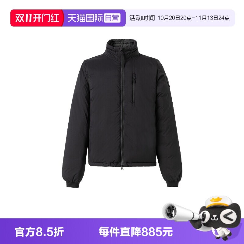 CanadaGoose拉链立领羽绒服