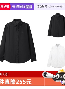 【自营】纪梵希 GIVENCHY 男士宽松版休闲长袖衬衫 BM60Y11557