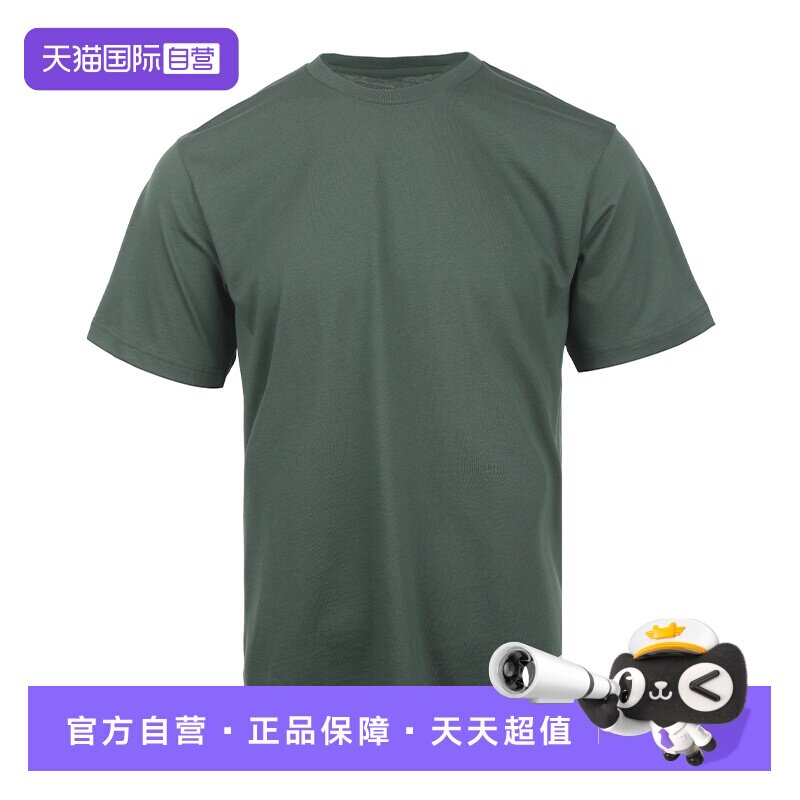 【自营】EMPORIO ARMANI/阿玛尼男士SS26Logo贴布图案宽松短袖T恤