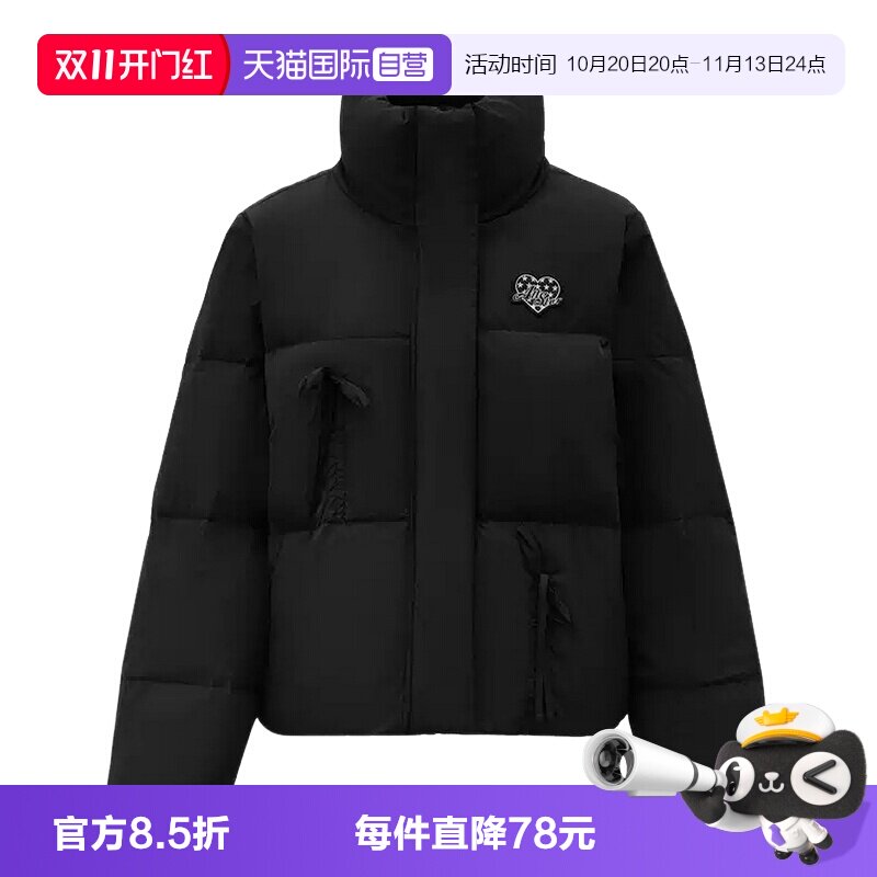 【自营】Converse匡威女羽绒服运动休闲立领保暖外套 WCK141-023