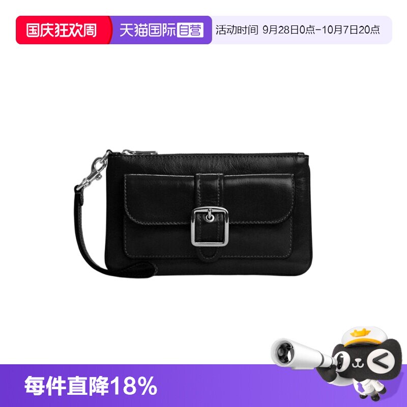 【自营】COACH/蔻驰女士钱包AshtonWristiet手拿手腕包卡包证件包