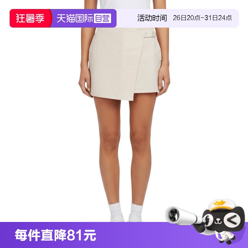 【自营】NIKE耐克女子运动休闲A字裙短裙半身裙包臀裙IF1175-110