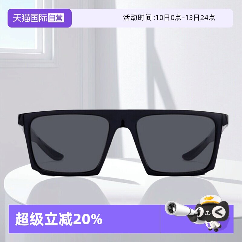 【自营】NIKE耐克休闲潮流方框运动街拍户外男女太阳镜EV1058送礼