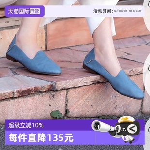 女鞋 Contact日本制懒人鞋 Soft 舒适浅口穿脱两用单平底鞋 自营