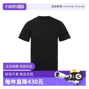自营 休闲短袖 Moncler logo徽标宽松圆领男士 T恤 盟可睐新品