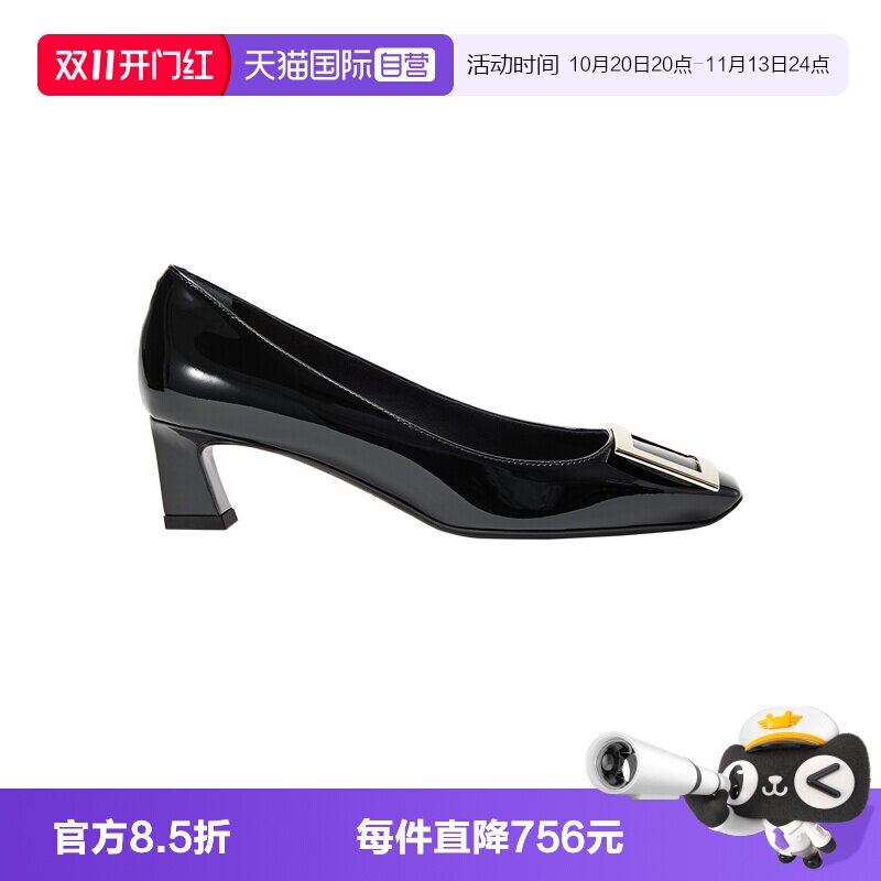 RogerVivier高跟鞋漆皮圆头
