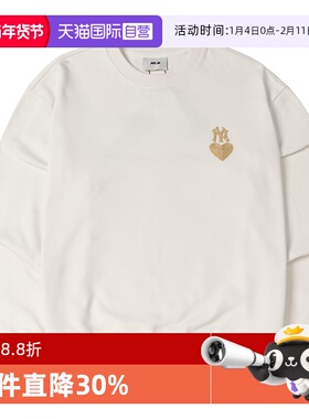 【自营】MLB美职棒男装女装时尚简约卫衣舒适圆领套头衫3AMTH9144