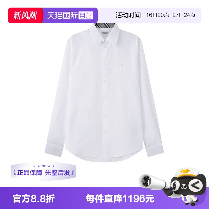 BURBERRY休闲长袖衬衫图片