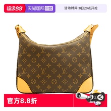 【自营】中古95新lv/路易威登牛角包pvc女士手提包植鞣革更新小号