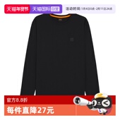 自营 休闲百搭圆领上衣情侣装 Hugo Boss男士 长袖 潮牌男装 T恤